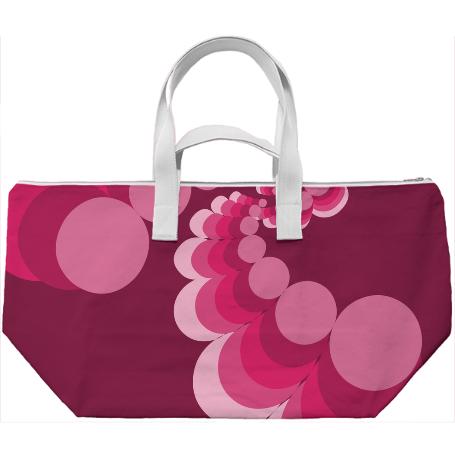 Raspberry Cocktail Weekend Bag