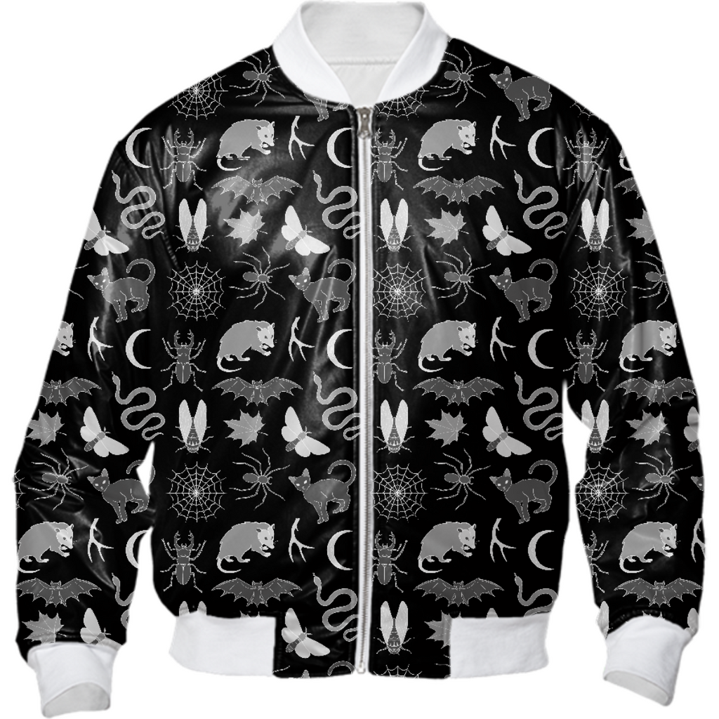 Spooky Season Bomber Jacket
