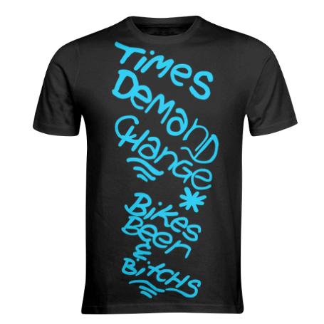 Times Demand Change Bikes Beer Bitchs Blue