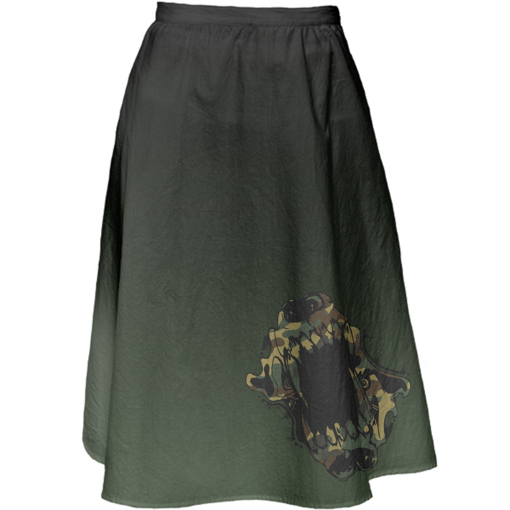 Duo Bear Skull - Green Camo