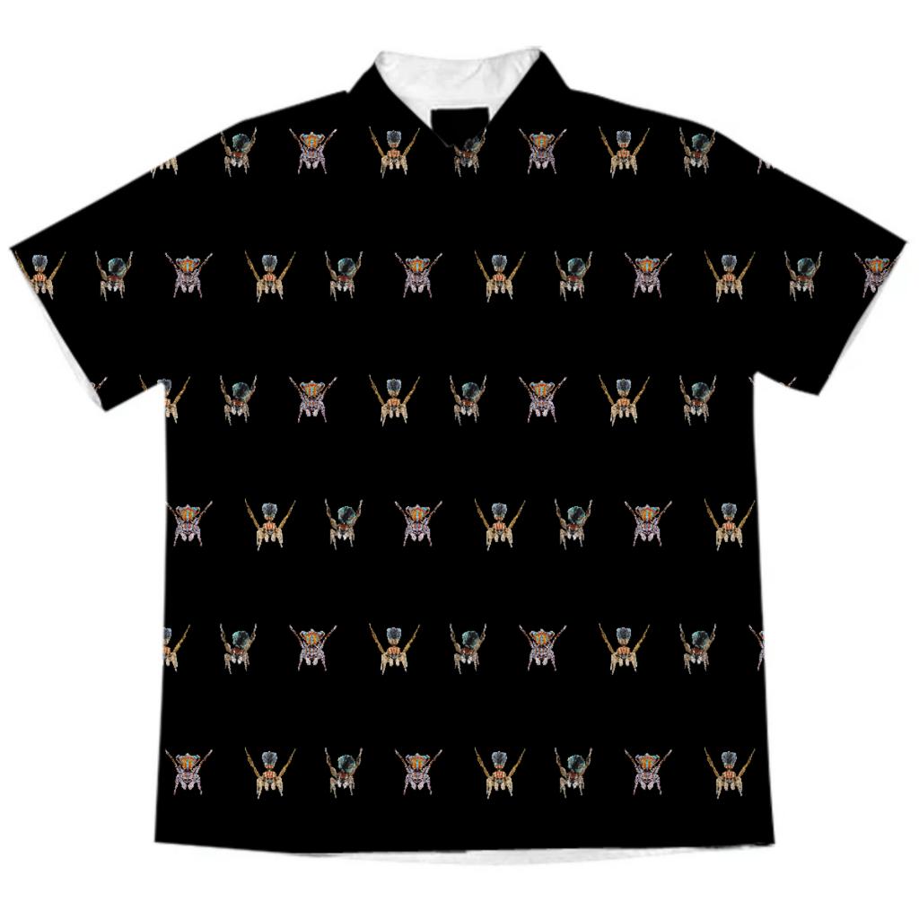 Peacock spider shirt