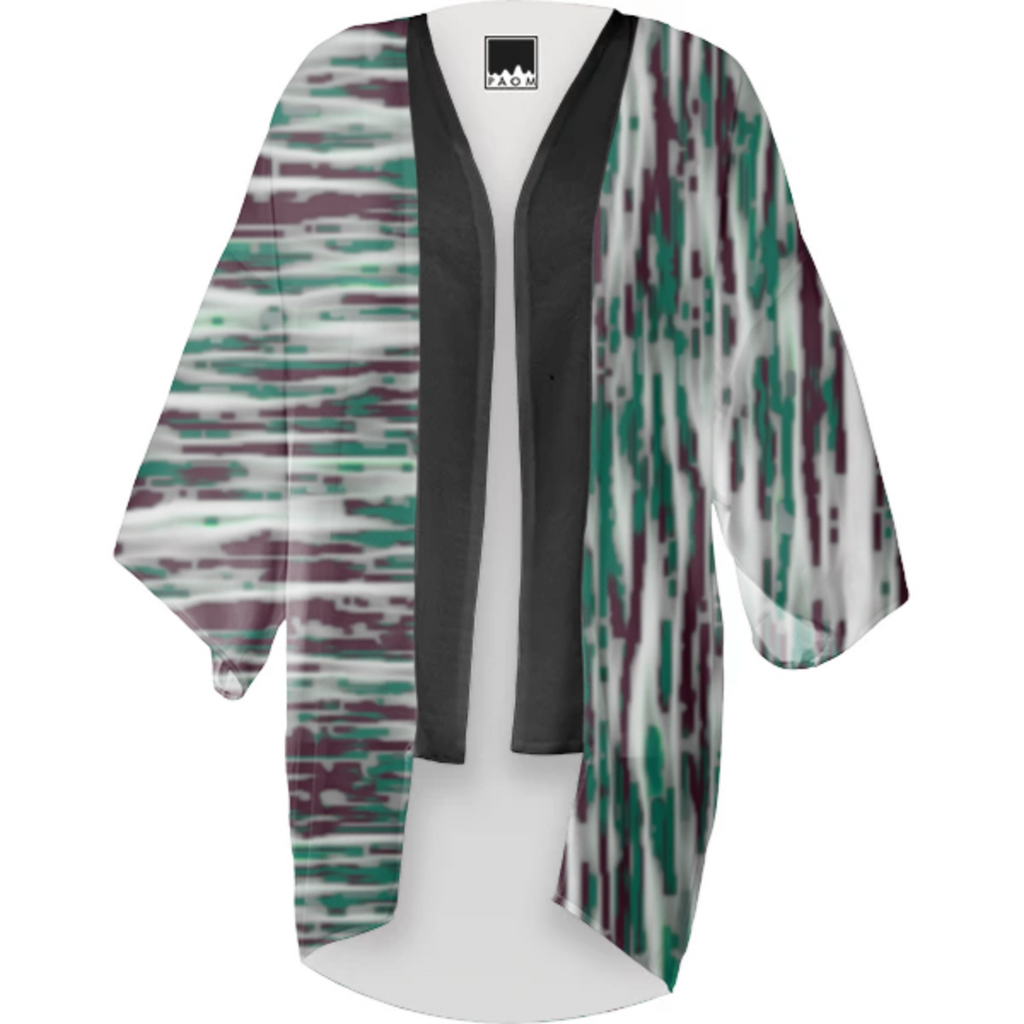 lilac green lengthwise cross