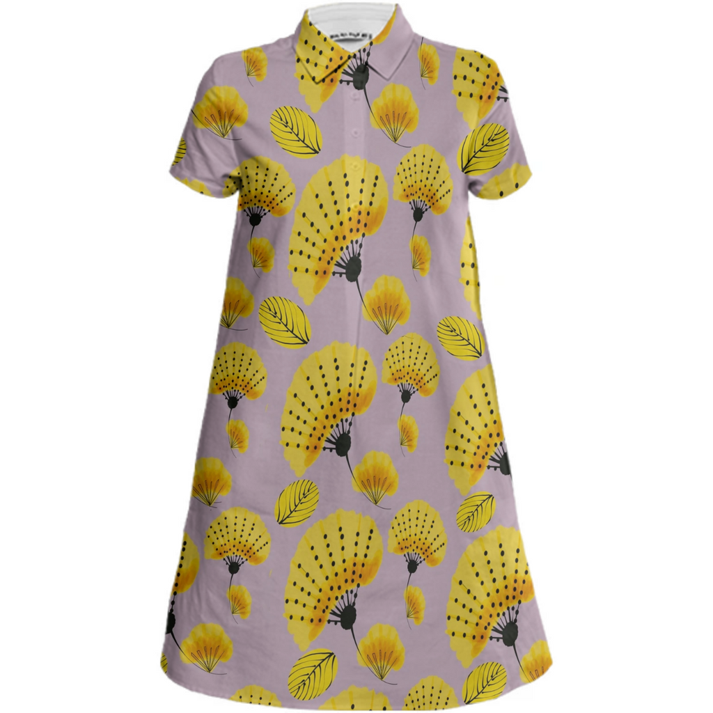 Bohemian Yellow Flowers