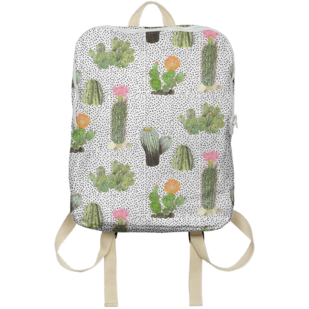 Cactus with Sprinkles Backpack StitchPrism