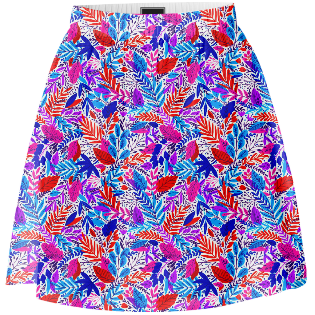 Wild Fronds Summer Skirt