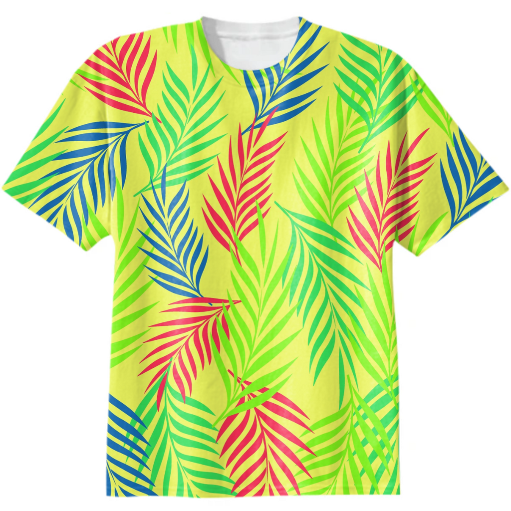 Areca palm leaves pattern