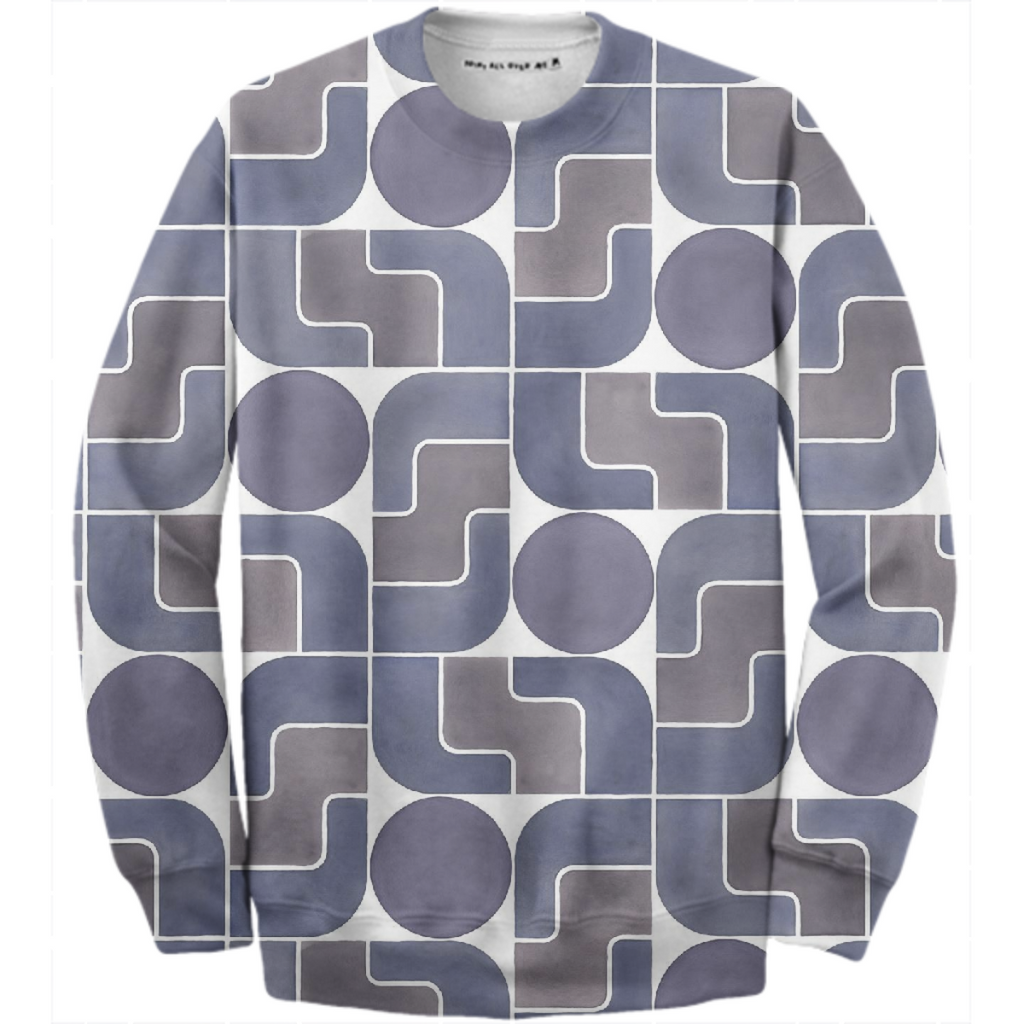 Monte Albán Mod cotton sweatshirt by Frank-Joseph