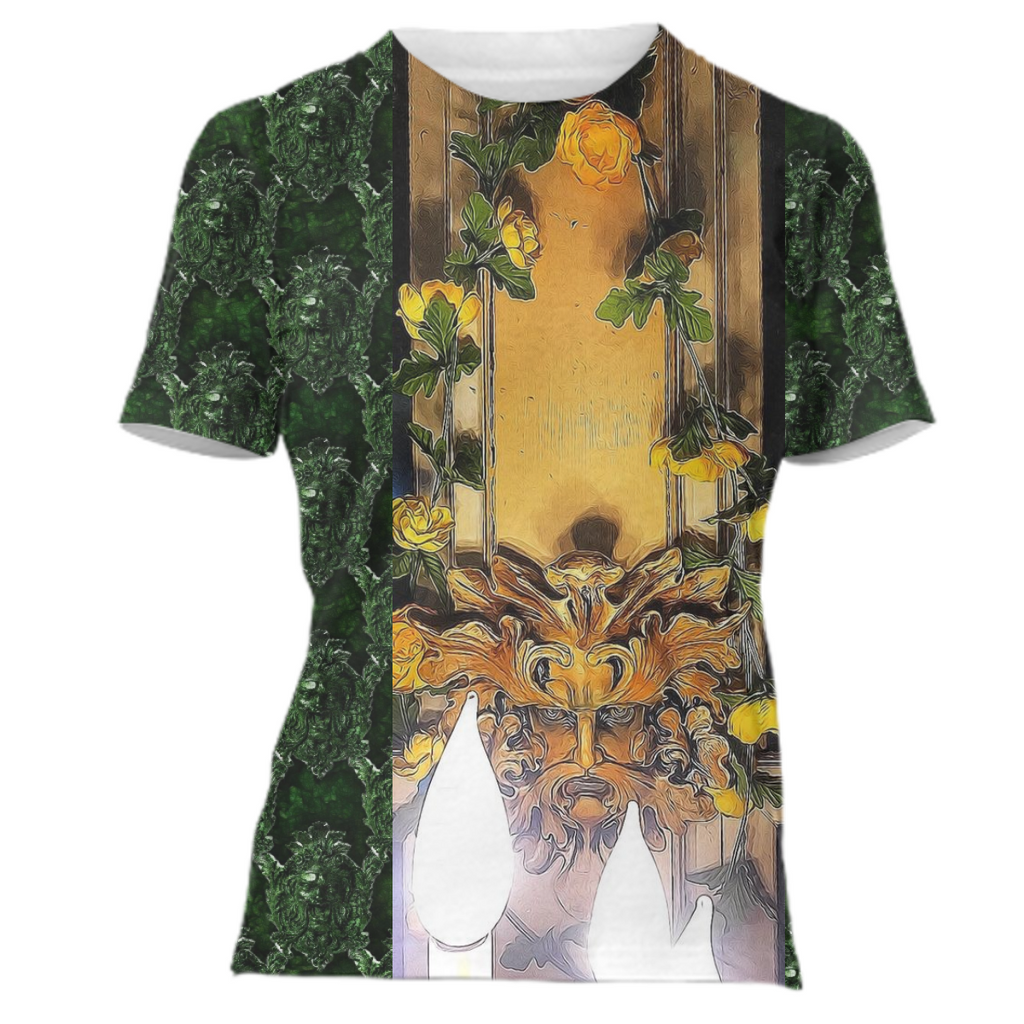 Spring Celtic Mask Babydoll T-shirt