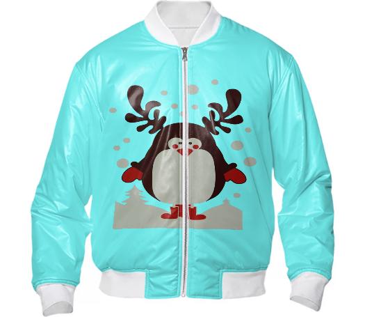 Christmas T Shirt Santa Reindeer Penguin Novelty Xmas