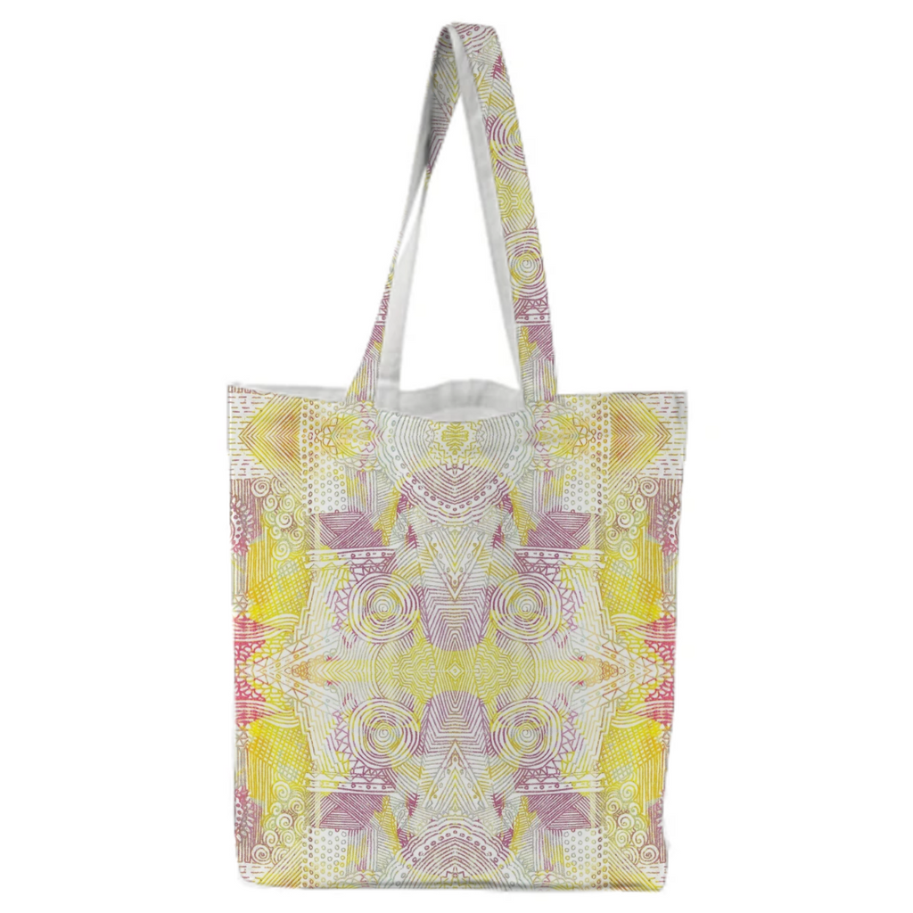 Aztec Sun God Tote Bag