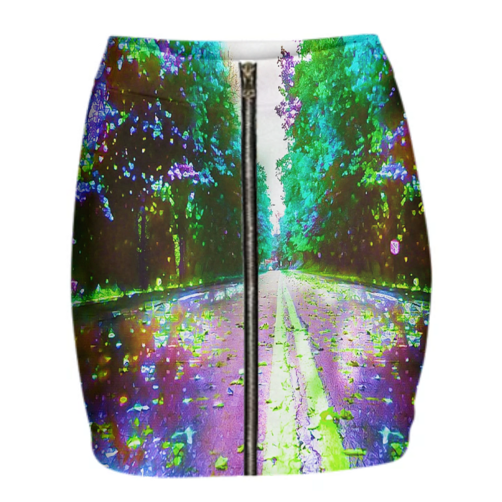 Highway Mileage Zippy Skirt