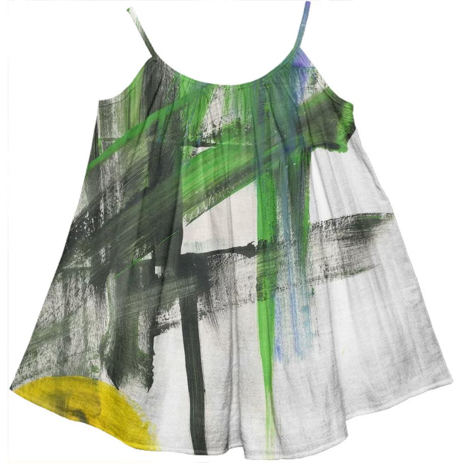 Abstract by Ezra on a KIDS tent DRESS