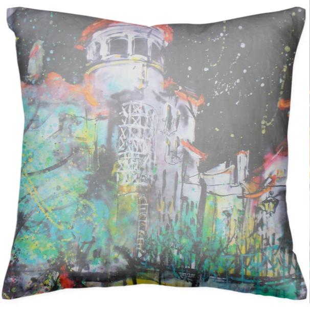 Starry Night In Evora Cushion