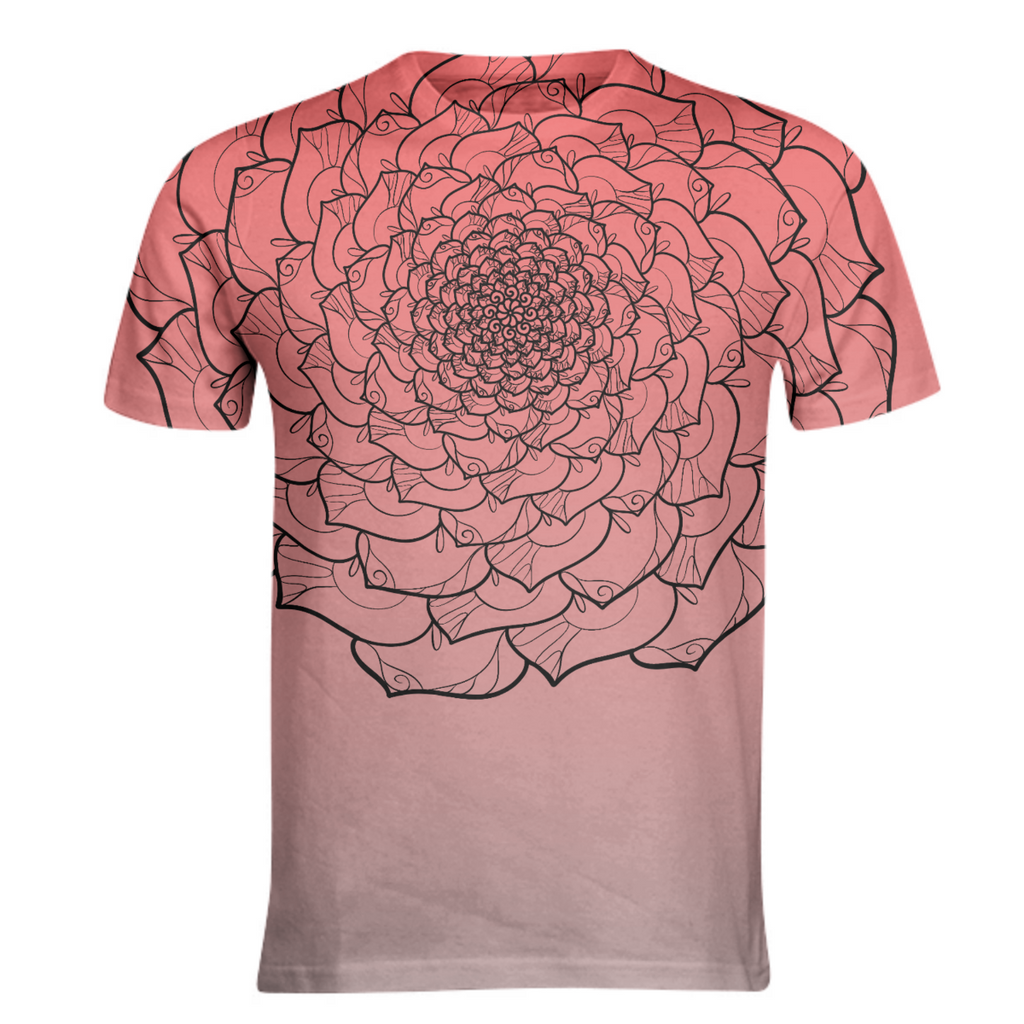 Floral Mandala Spiral