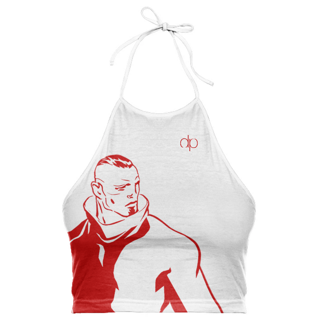 Manon red/wht 01 alter top