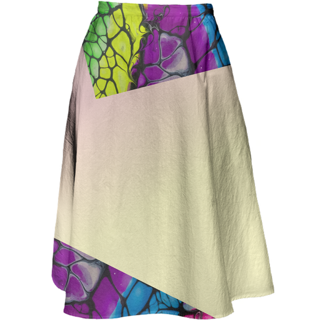 Stained Glass Purple Skirt