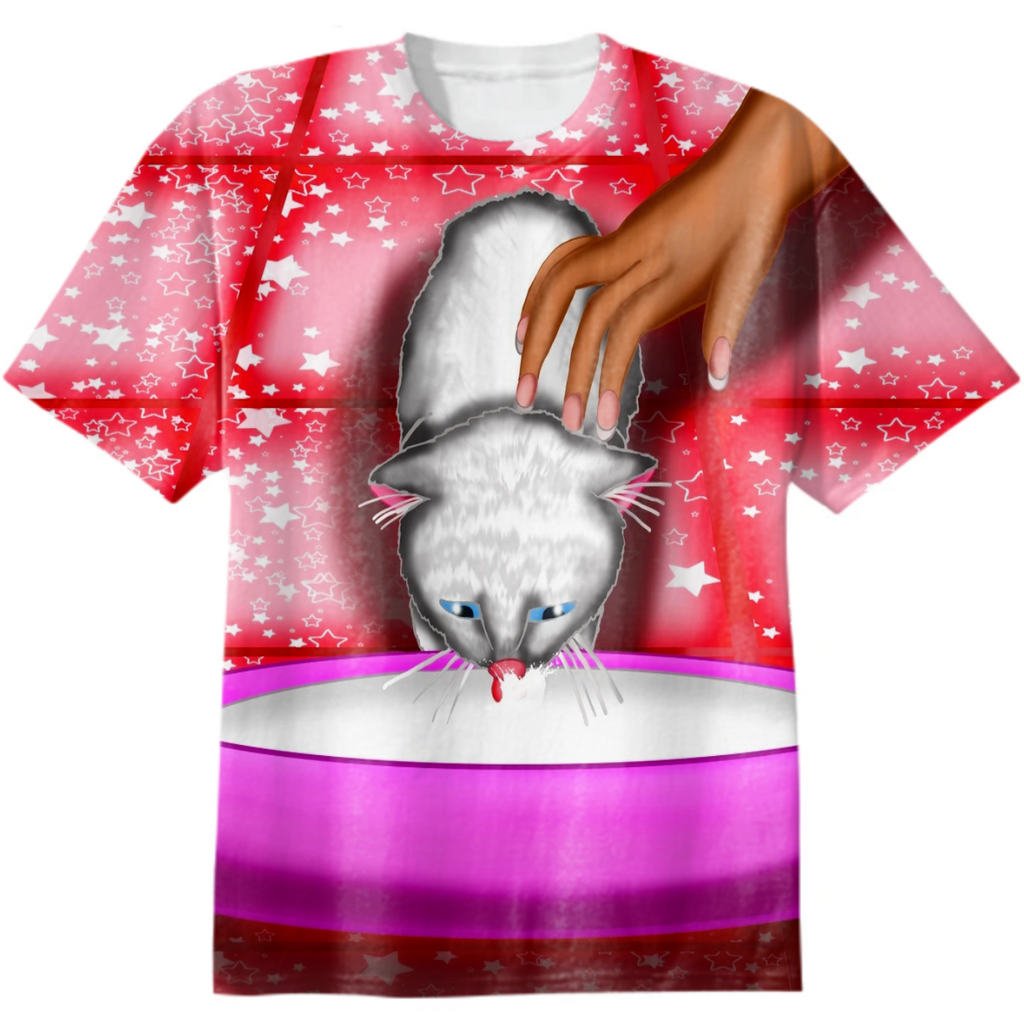 Kitten Drinking Milk