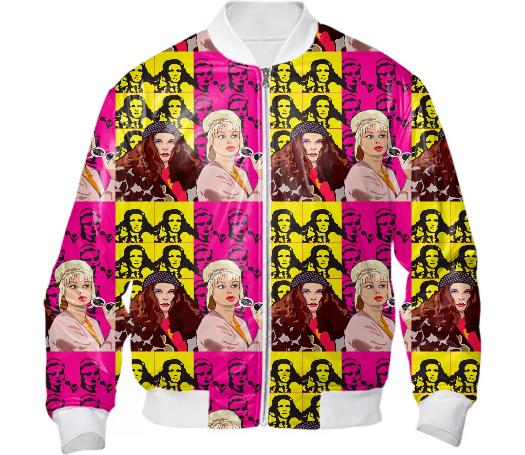 Ab Fab Patsy Edina bomber jacket