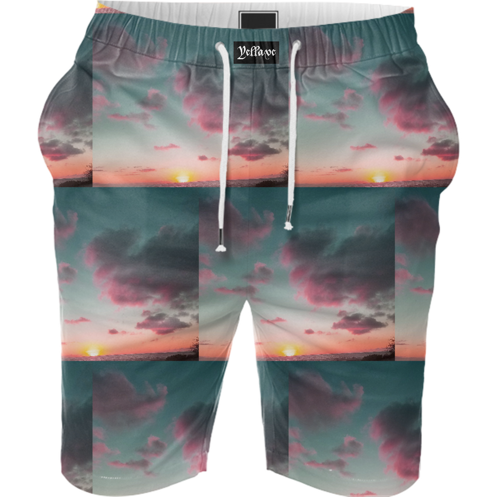Yellave Sunset Shorts
