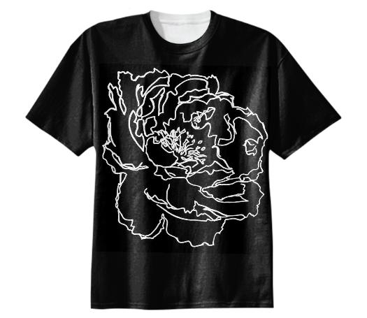 Anti floral print tshirt