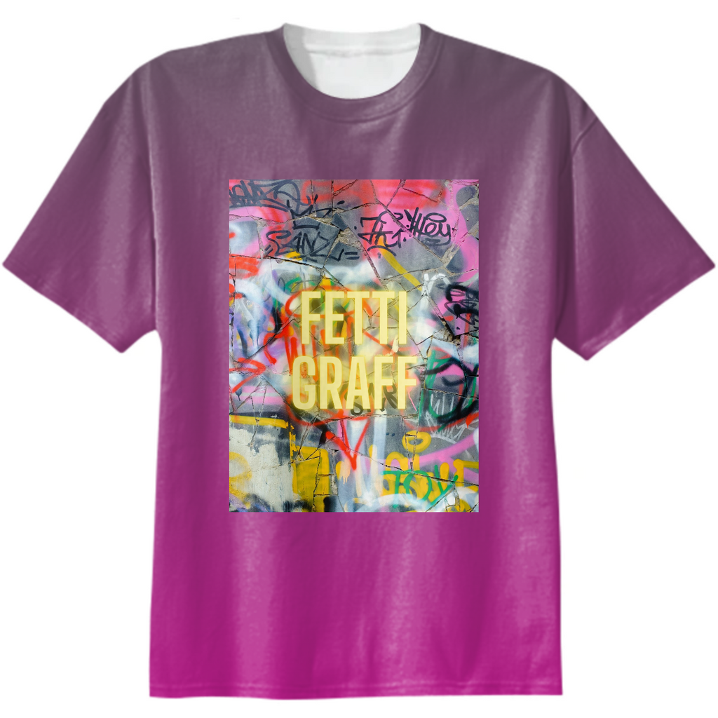 "Mags" -Fetti Graff Gradient T