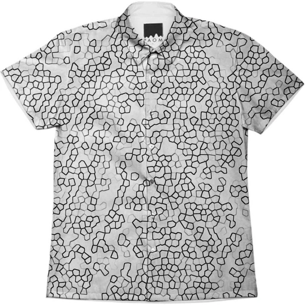 Black and White Geometric Print