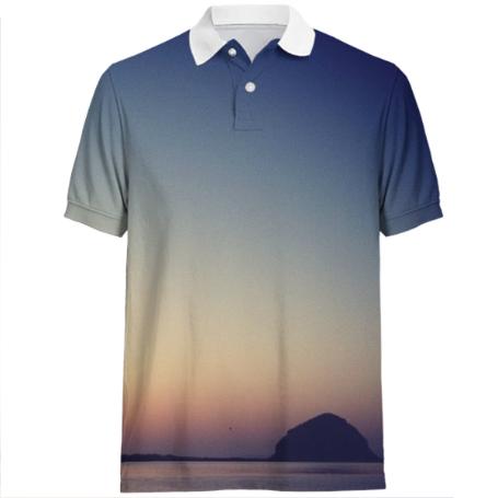 Morro Bay Sunset Polo Shirt
