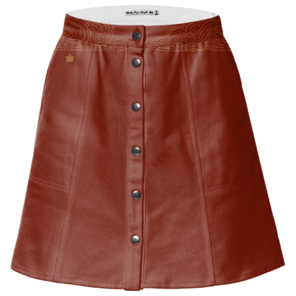 Lepus Skirt in Red