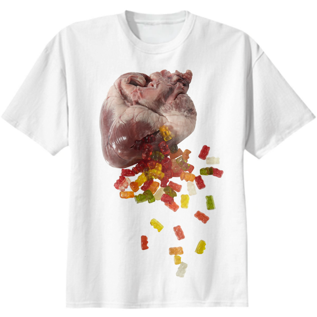 Heartless Gummy Bears Cotton T-shirt