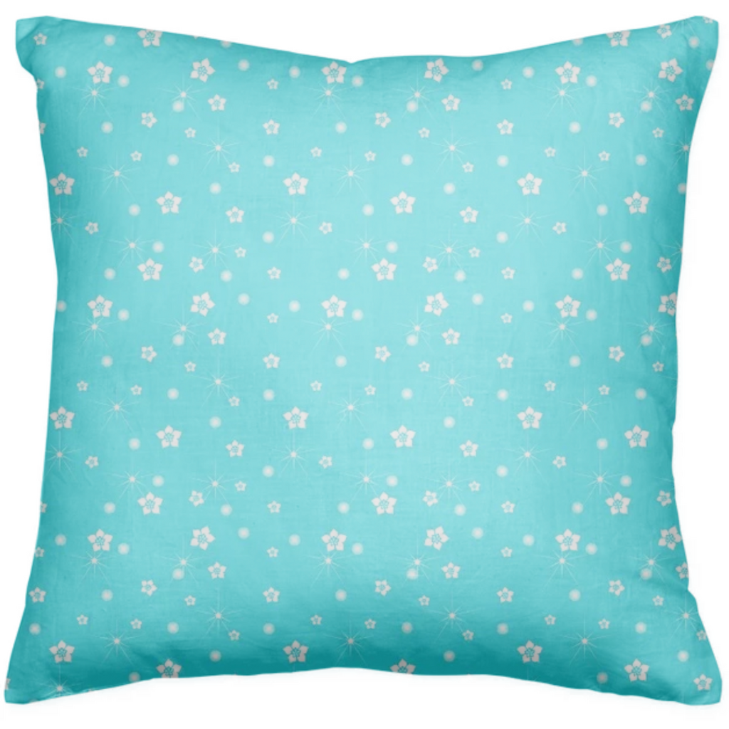 Abstract Flowers Explosion Pillow
