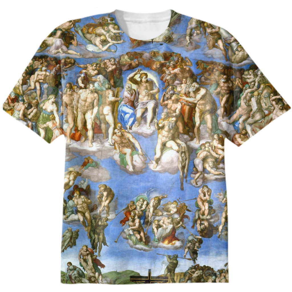 Michelangelo last Judgement painting