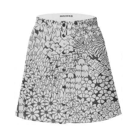 Drawing Blanks Mini Skirt