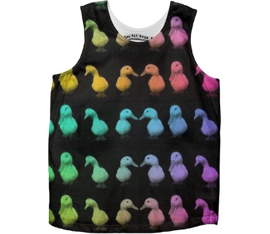 Rainbow Ducks Kids Tank Top