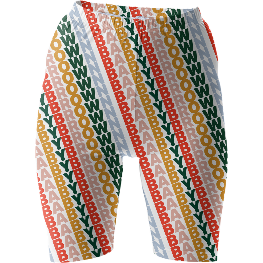 Brown Baby Bike Short