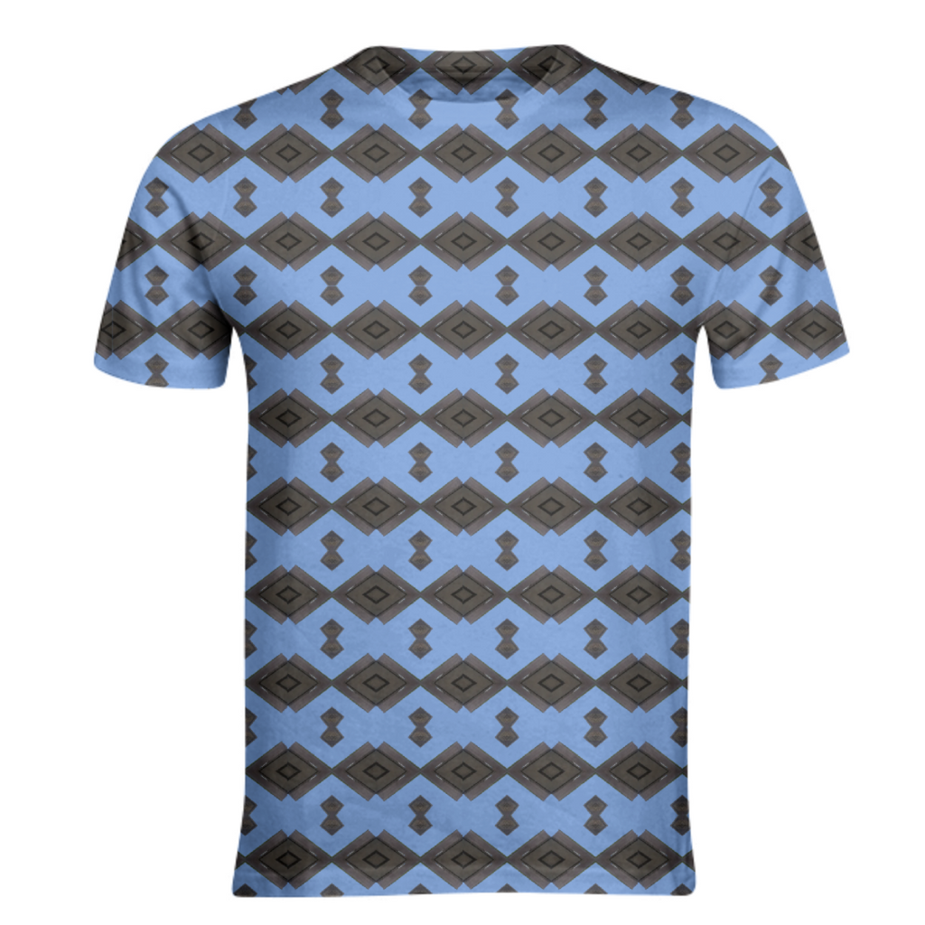 Zigzag in Blue