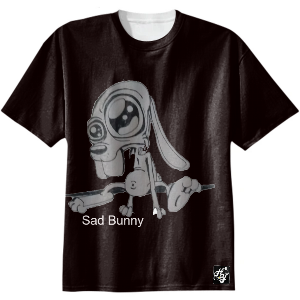 Sad Bunny by Acrylic Infant