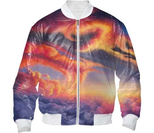 Eternal shining bomber jacket