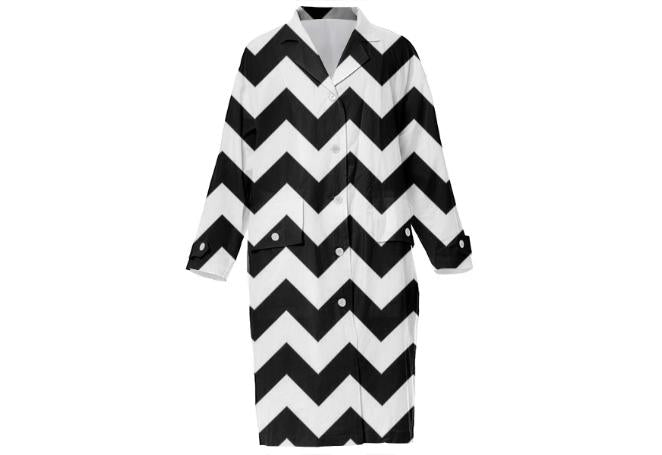 Black and White Chevron