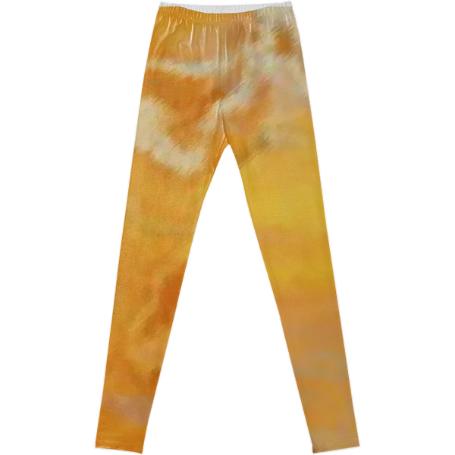 Yellow Splatter leggings