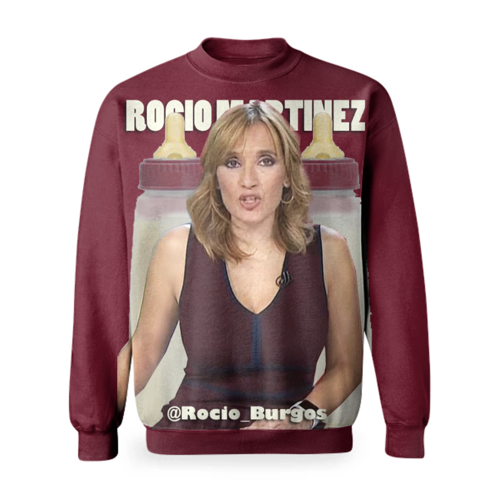 Rocio Martinez milk red sweater