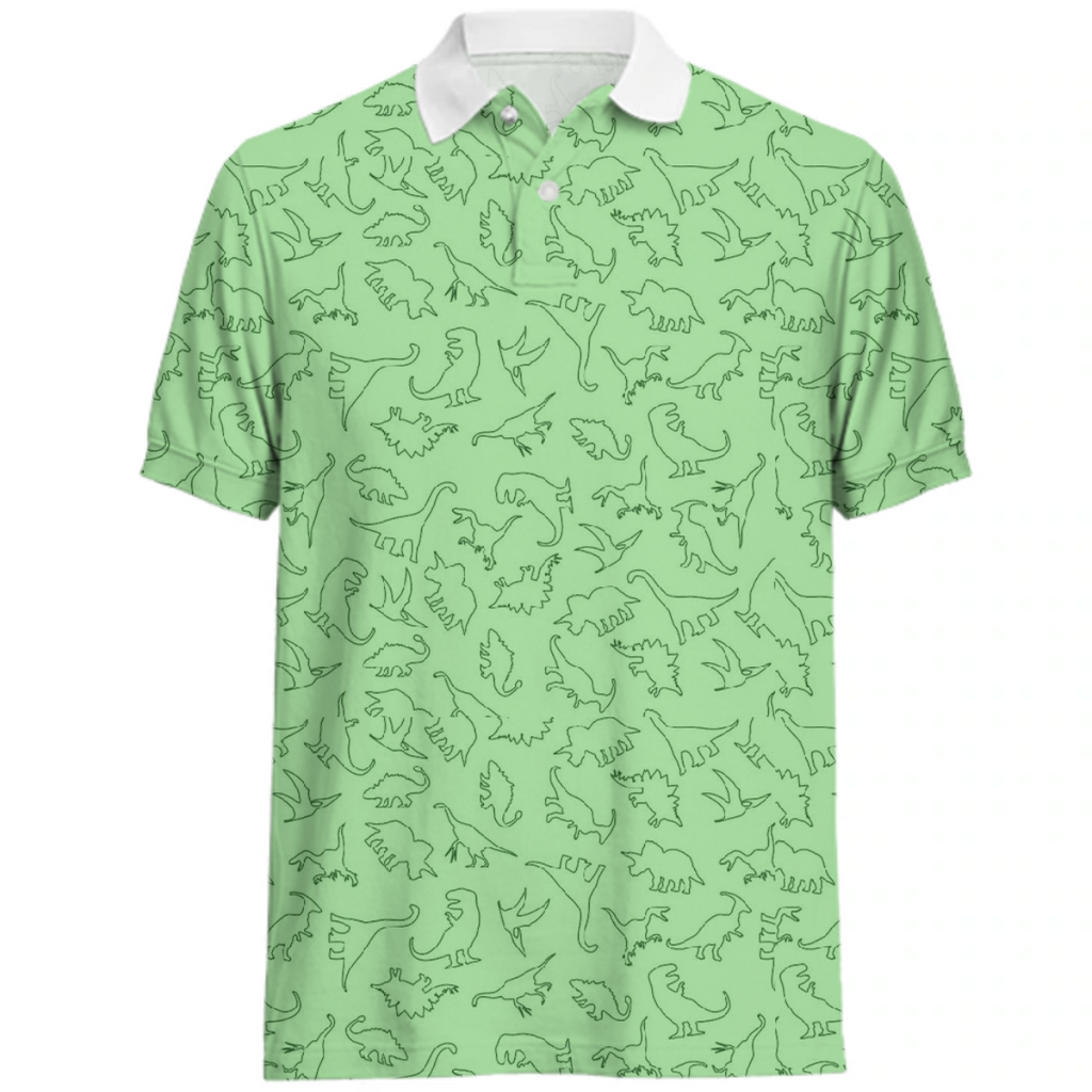 Green Dino Polo