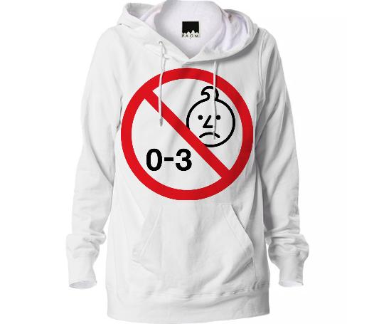 not suitable for children under 3 years hoodie