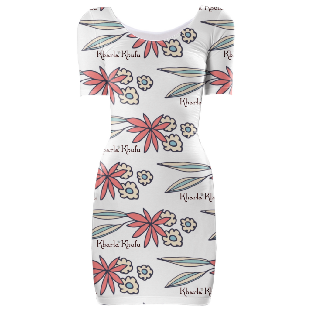 Kharla Khufu Printed Dress