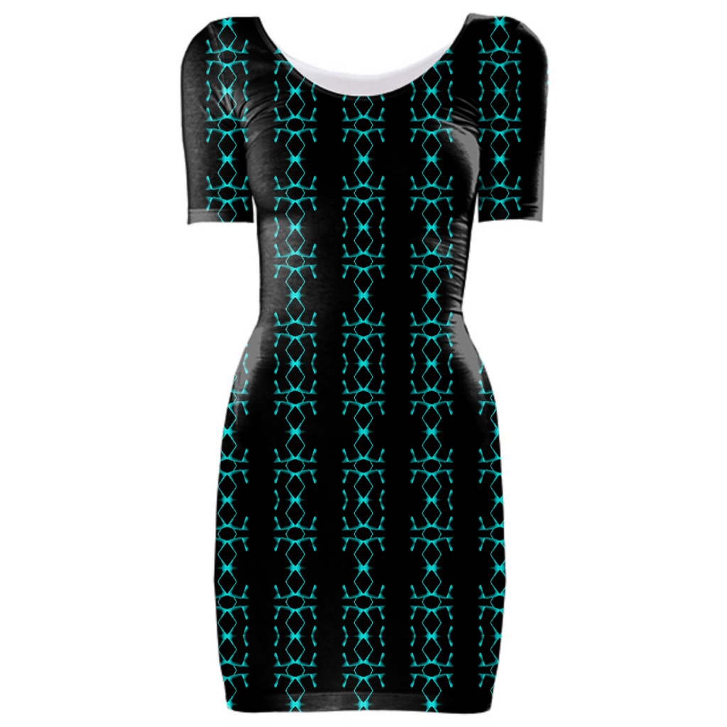 Neon Stripes Ethnic Geometric Pattern