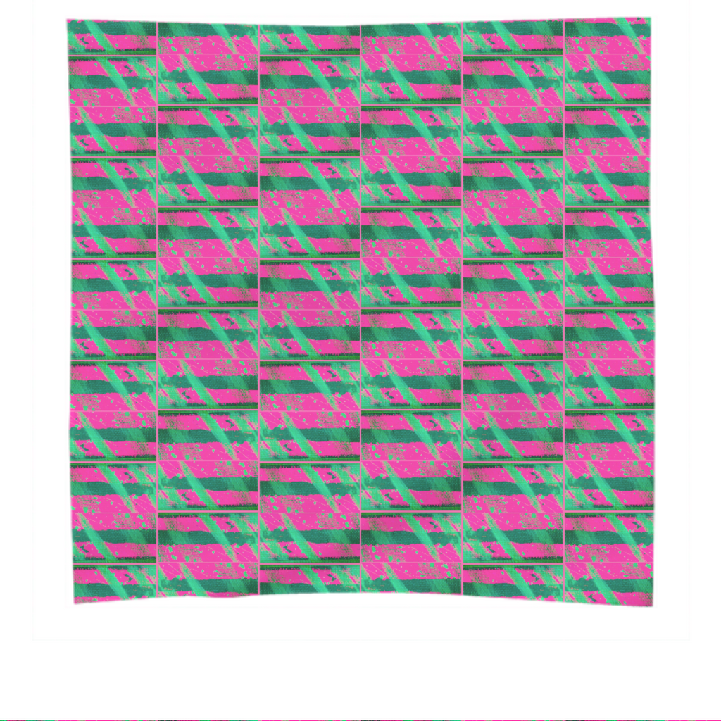 Pink and green plaid