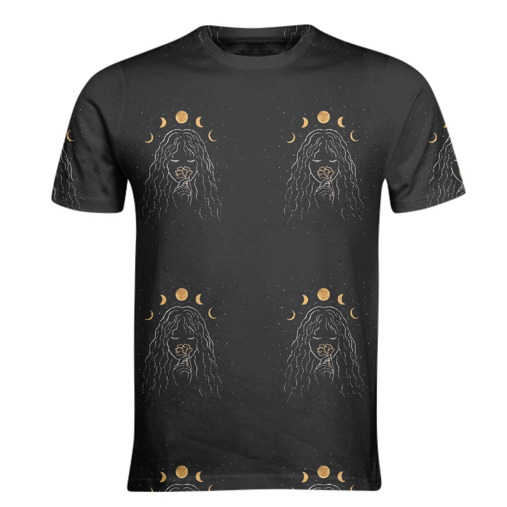 Black moon tee
