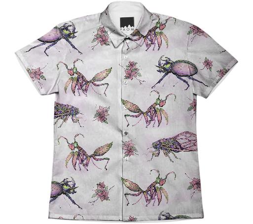 Insect Floral Pattern