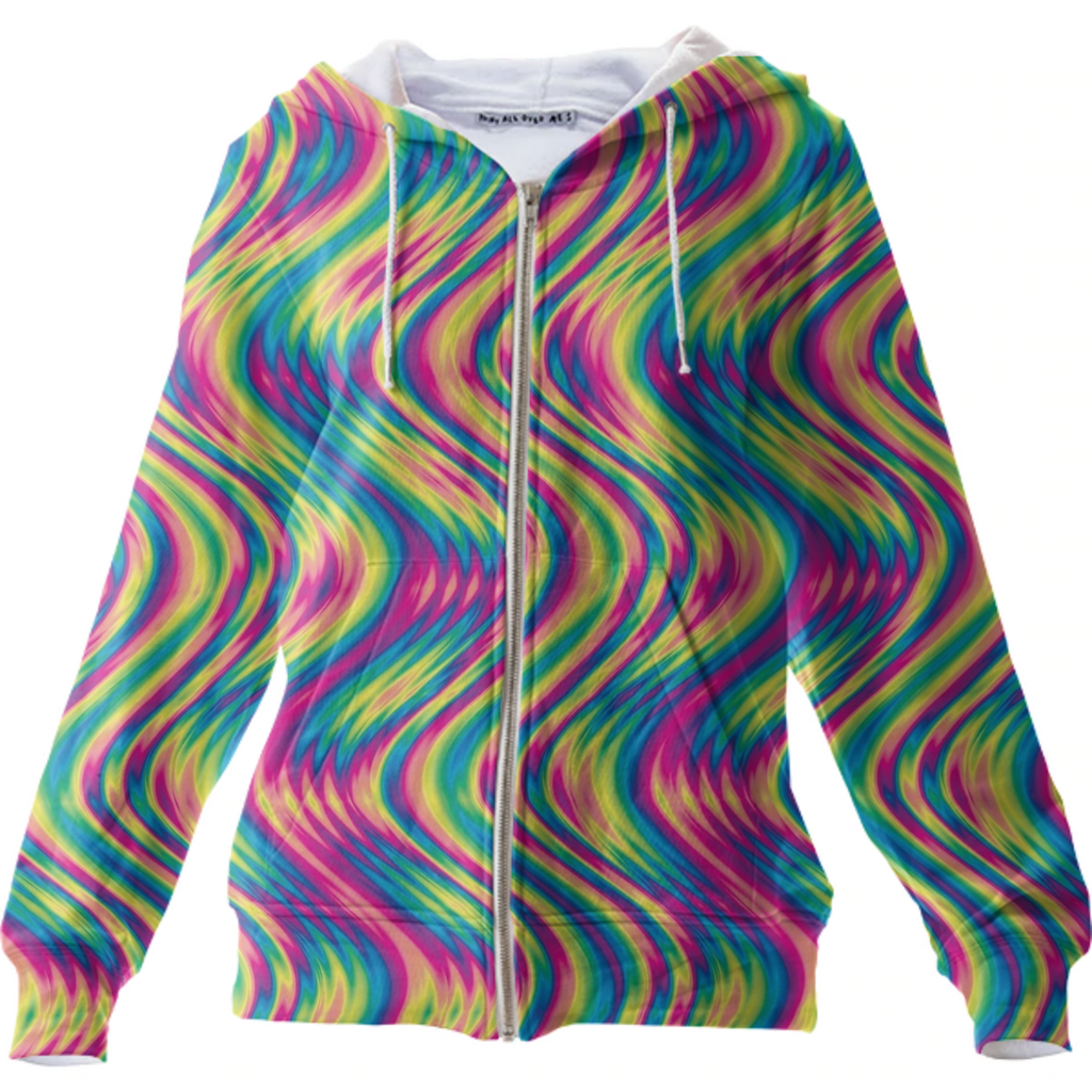 Vivid Zip up Hoodie