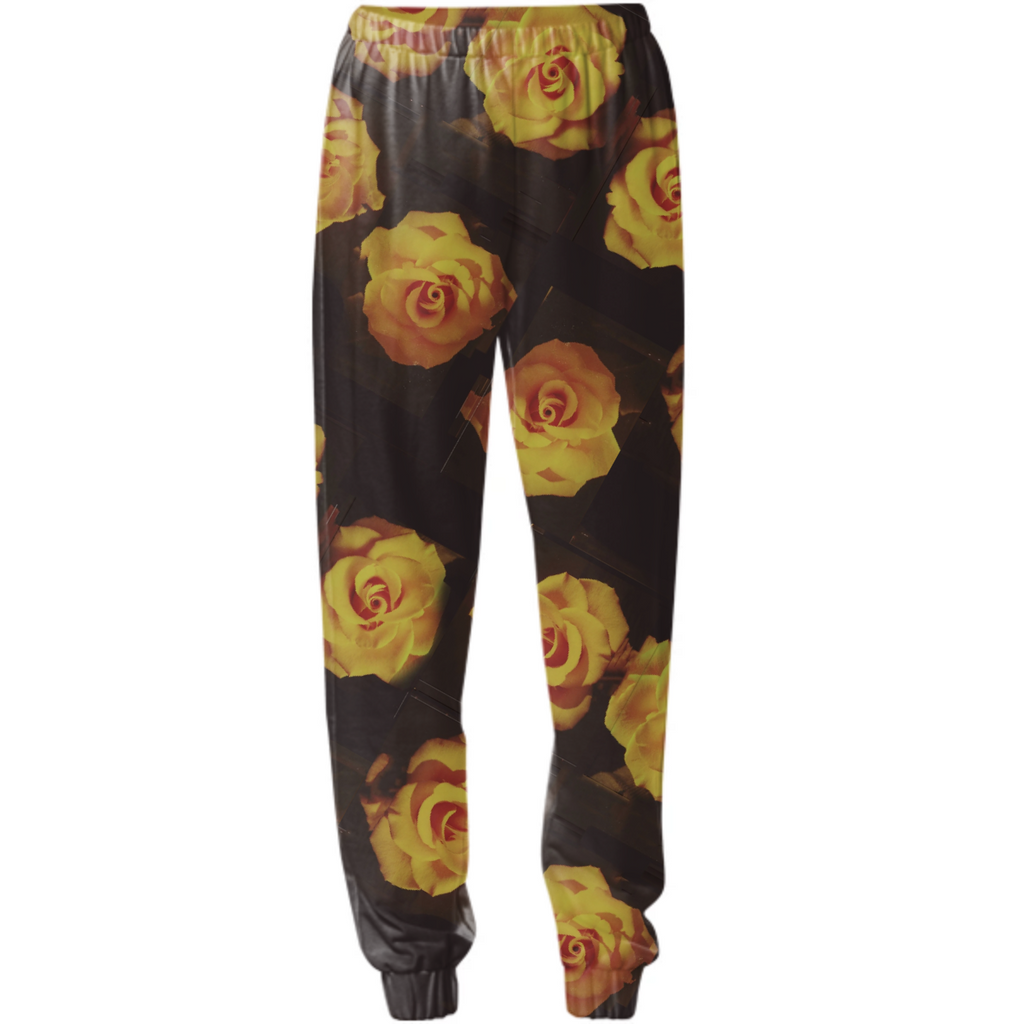 Amor Yellow Rose Pants