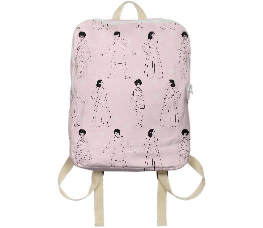 PAOM, Print All Over Me, digital print, design, fashion, style, collaboration, luisa-castellanos, luisa castellanos, Backpack, Backpack, Backpack, 60s, Ladies, autumn winter spring summer, unisex, Poly, Bags